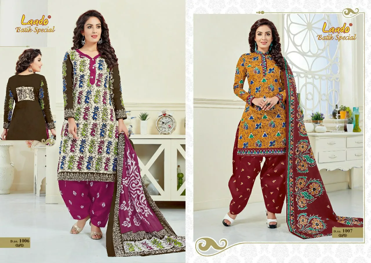 Laado Batik Vol 1 Cotton Desginer Casual Wear Salwar Kameez
