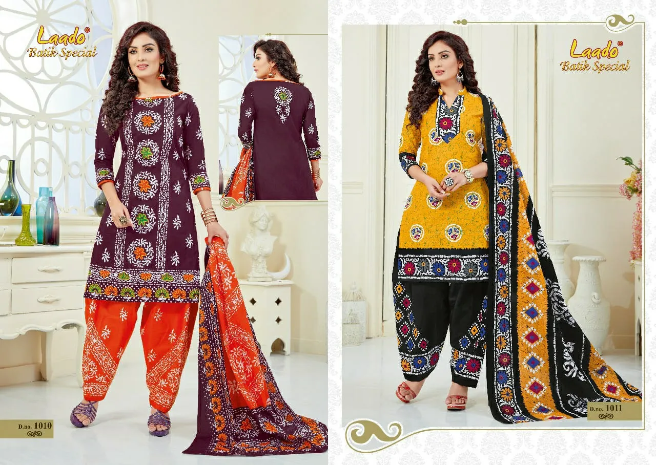 Laado Batik Vol 1 Cotton Desginer Casual Wear Salwar Kameez