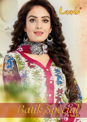 Laado Batik Vol 1 Cotton Desginer Casual Wear Salwar Kameez