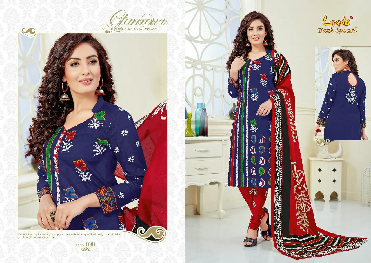 Laado Batik Vol 1 Cotton Desginer Casual Wear Salwar Kameez