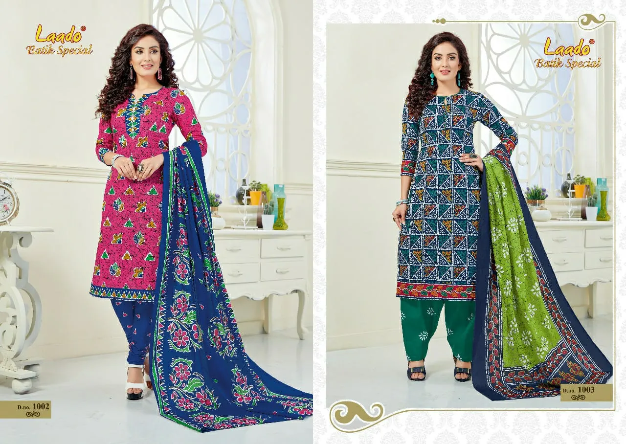 Laado Batik Vol 1 Cotton Desginer Casual Wear Salwar Kameez