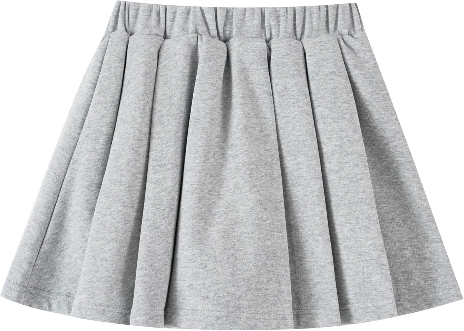 Ladies 2 Piece Sweatshirt Skirt Set Printed Top Pleated Bottom Comfortable Stylish Easy Care Female Outfit