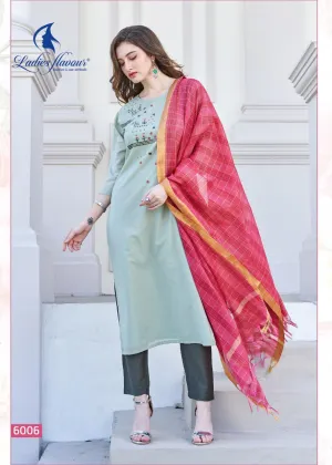 LADIES FLAVOUR AAROHI PRESENT CASUAL WEAR SUITS