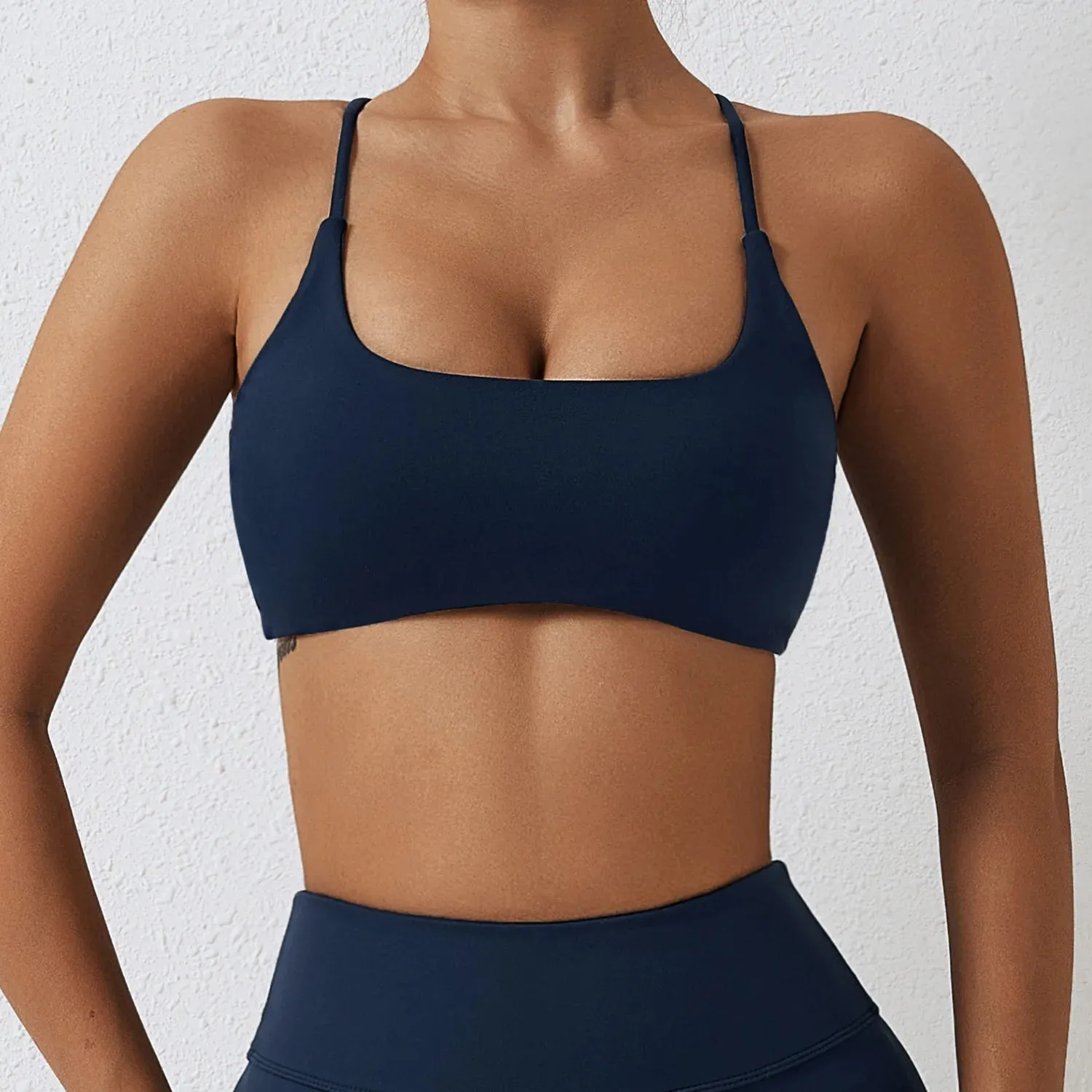 Lady Glams Comfort Sexy Sports Bra - Stylish Running Vest for Women’s Training and Yoga