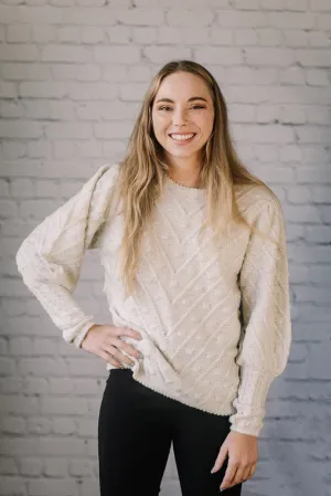 Little by Little Pom Pom Sweater