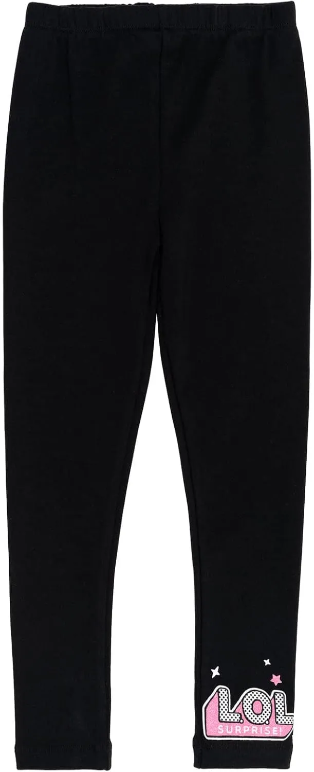 L.O.L. Surprise! Girls Fleece Sweatshirt and Leggings Outfit Set Little Kid to Big Kid Sizes (4-18-20)