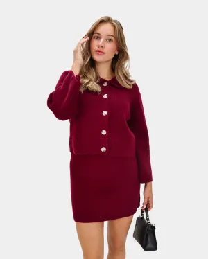 Lovi Skirt Burgundy