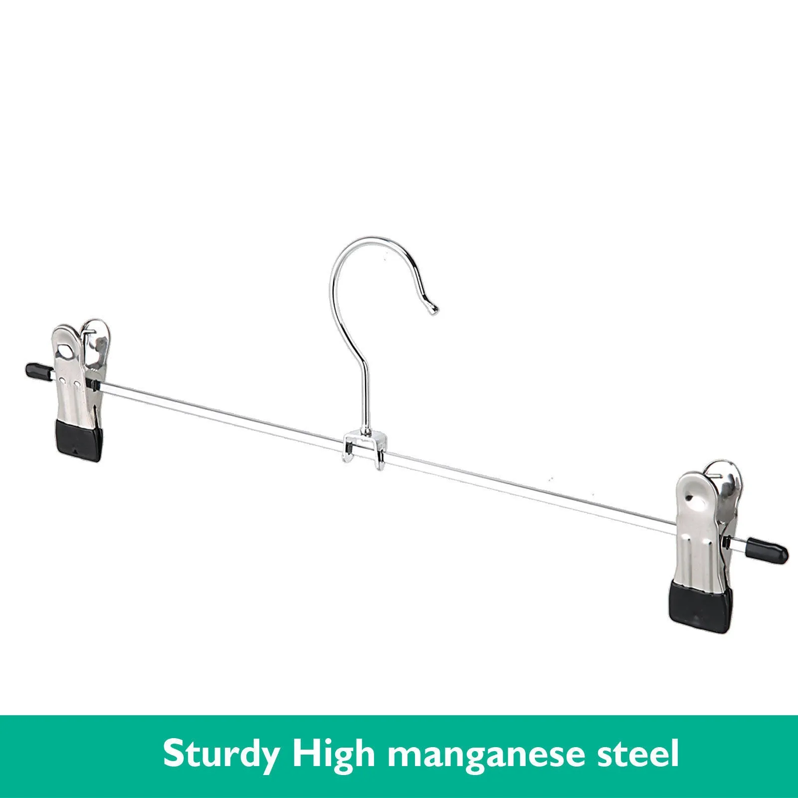 Metal Clip Hangers Trouser Skirt Coat Pants Bulk Clothes Clothing Coathangers