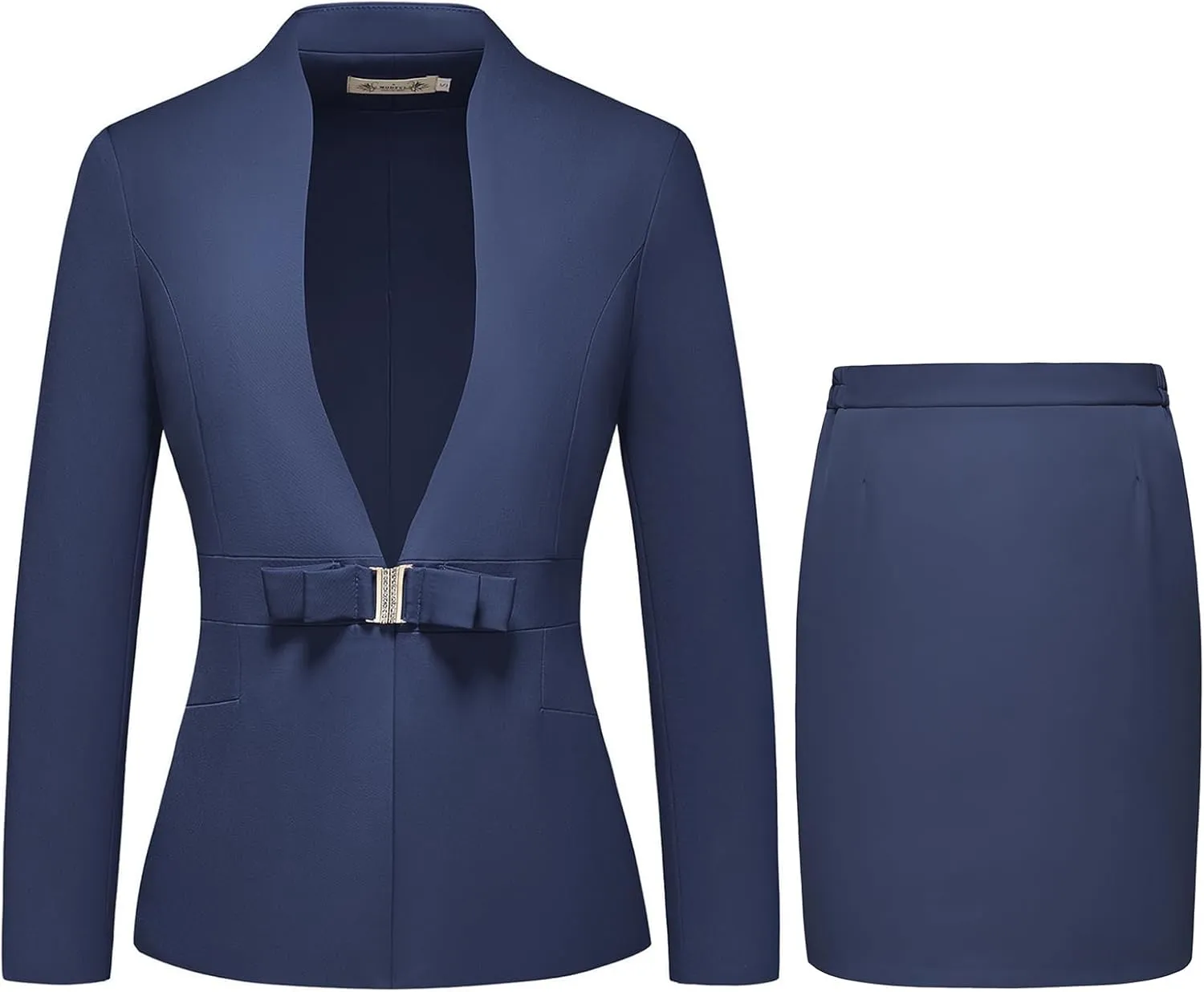 MODFUL Womens Business Dress Suit Set 2 Piece Pencil Skirt Lady Work Suit Blazer Dress Set