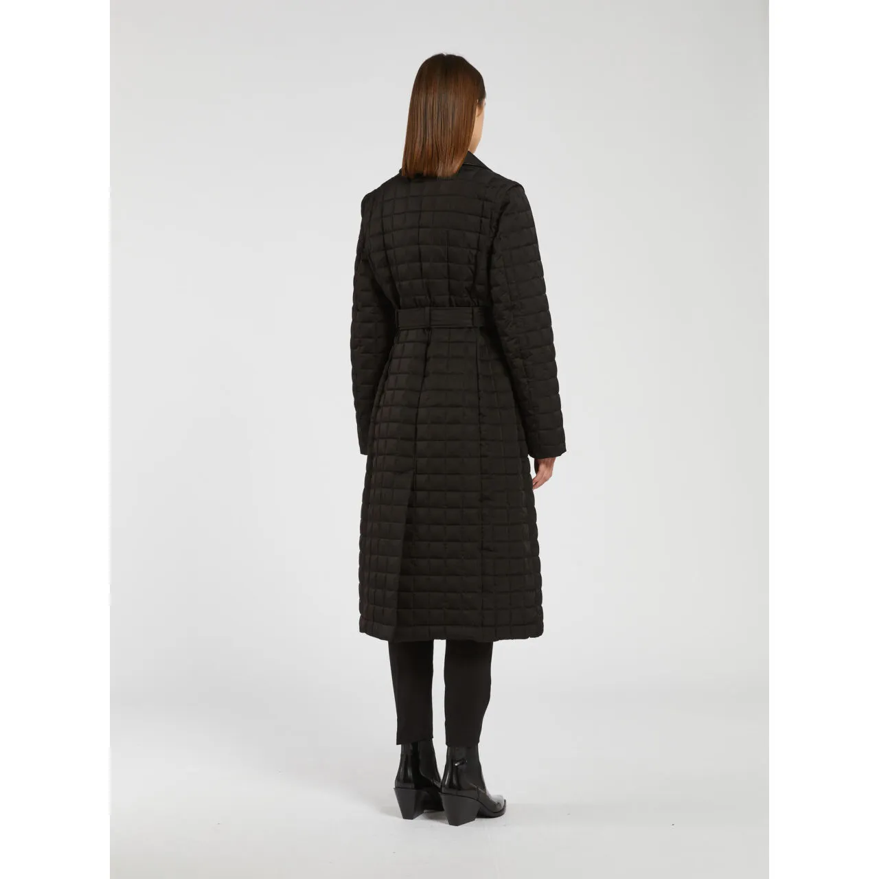 MRL-24234960 ZOLLA BLK QUILTED JACKET
