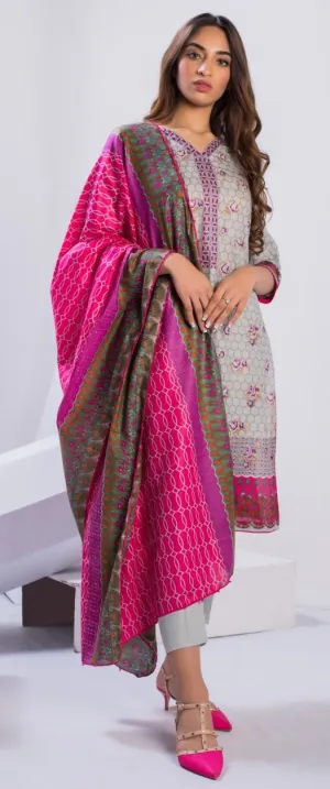 Numaisha Prints Mishaal Lawn Cotton Casual Wear Salwar Suits Collection