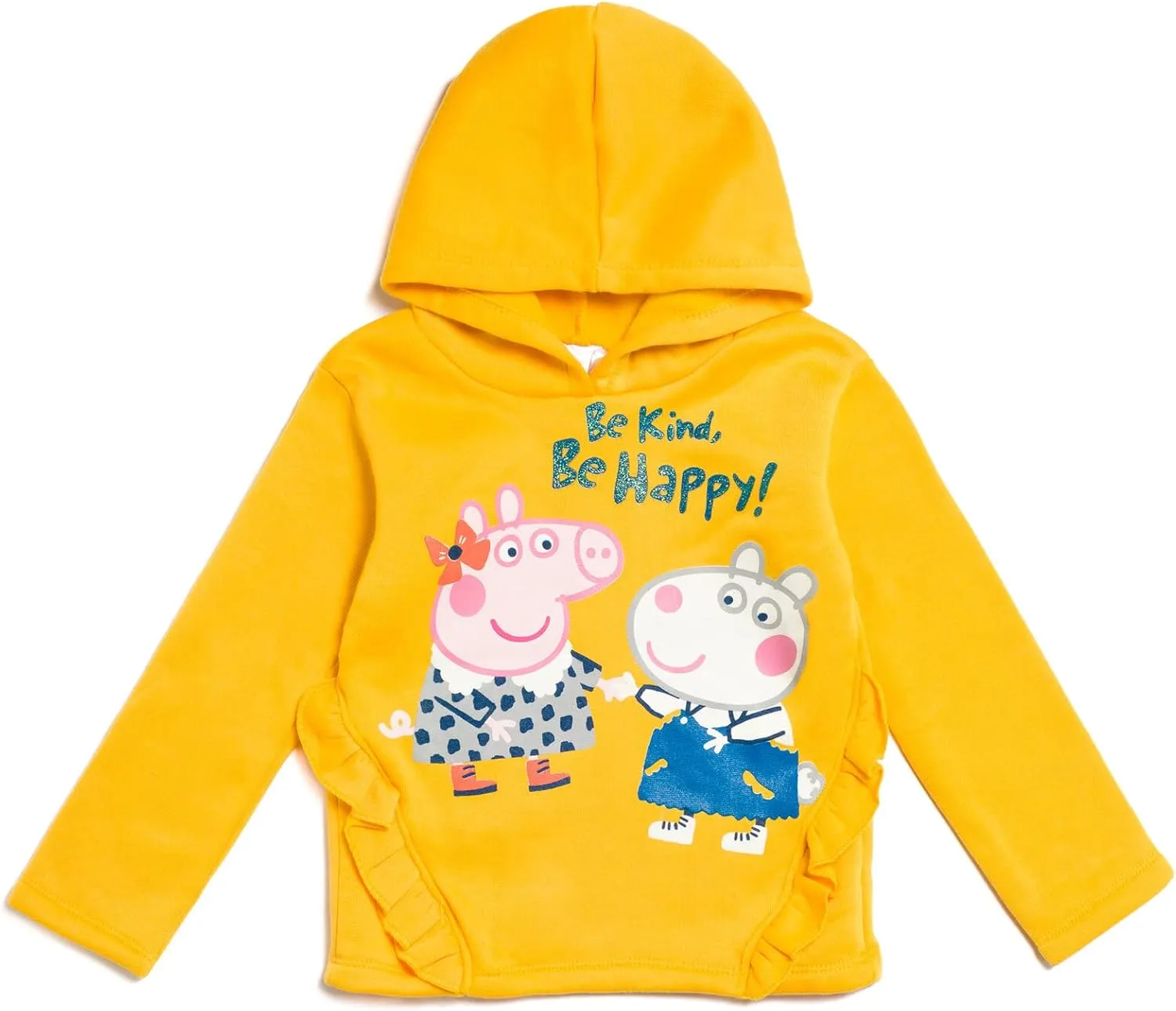 Peppa Pig Girls Pullover Fleece Hoodie and Leggings Outfit Set Toddler to Big Kid