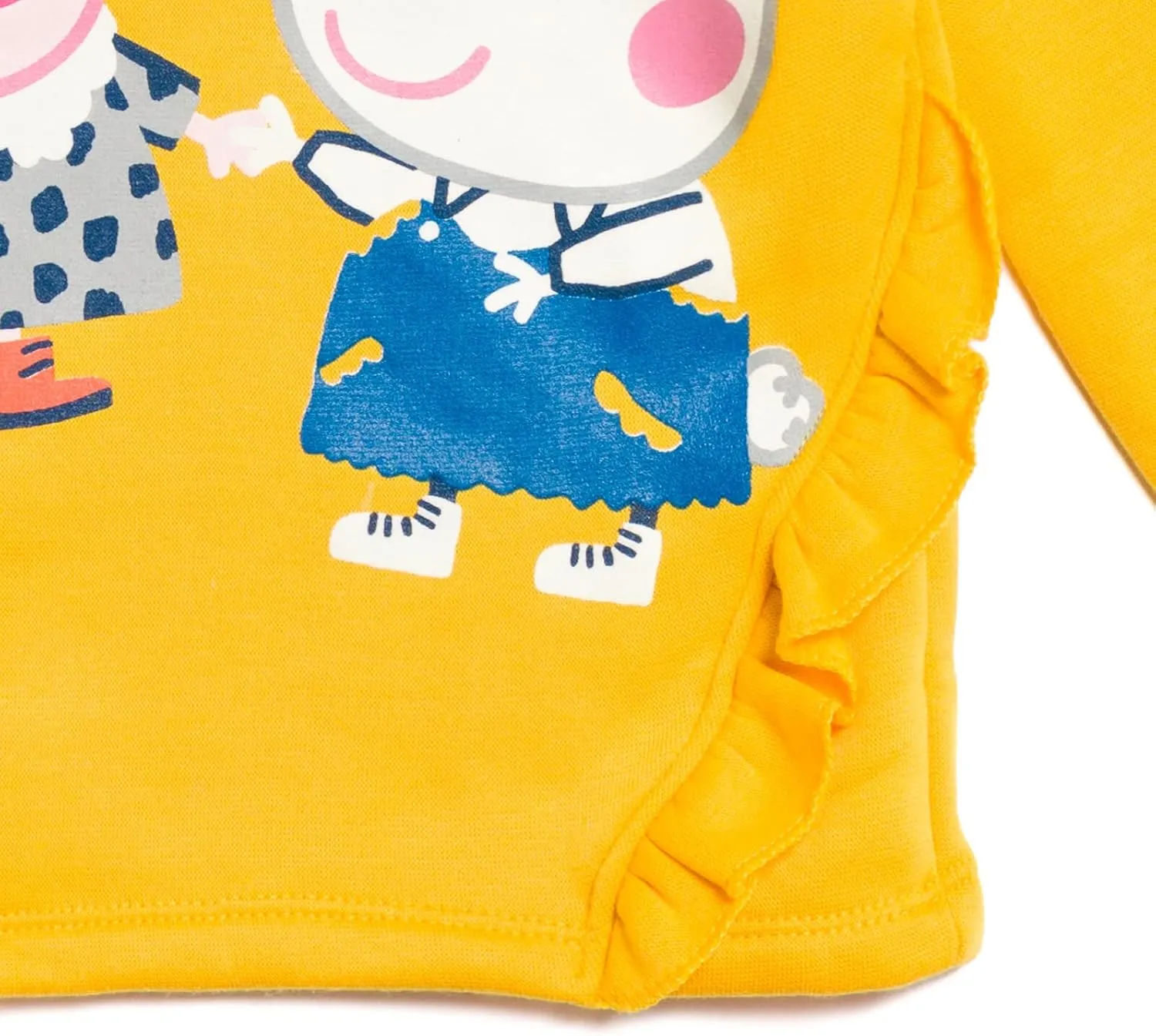 Peppa Pig Girls Pullover Fleece Hoodie and Leggings Outfit Set Toddler to Big Kid