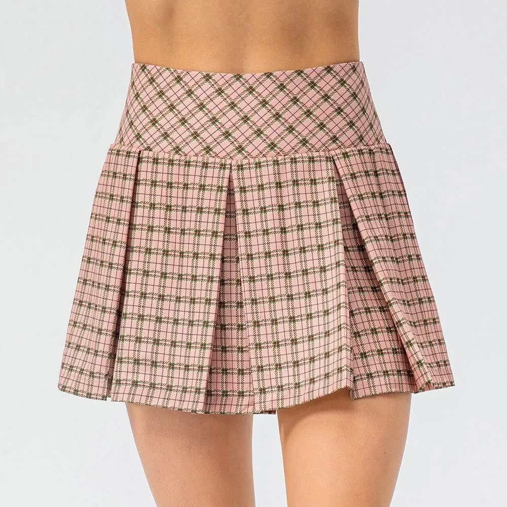 Plaid Skirts for Women High Waisted Summer Dressy Elegant Cute Skirt Trendy Soft Smooth Comfort Skirts Trendy