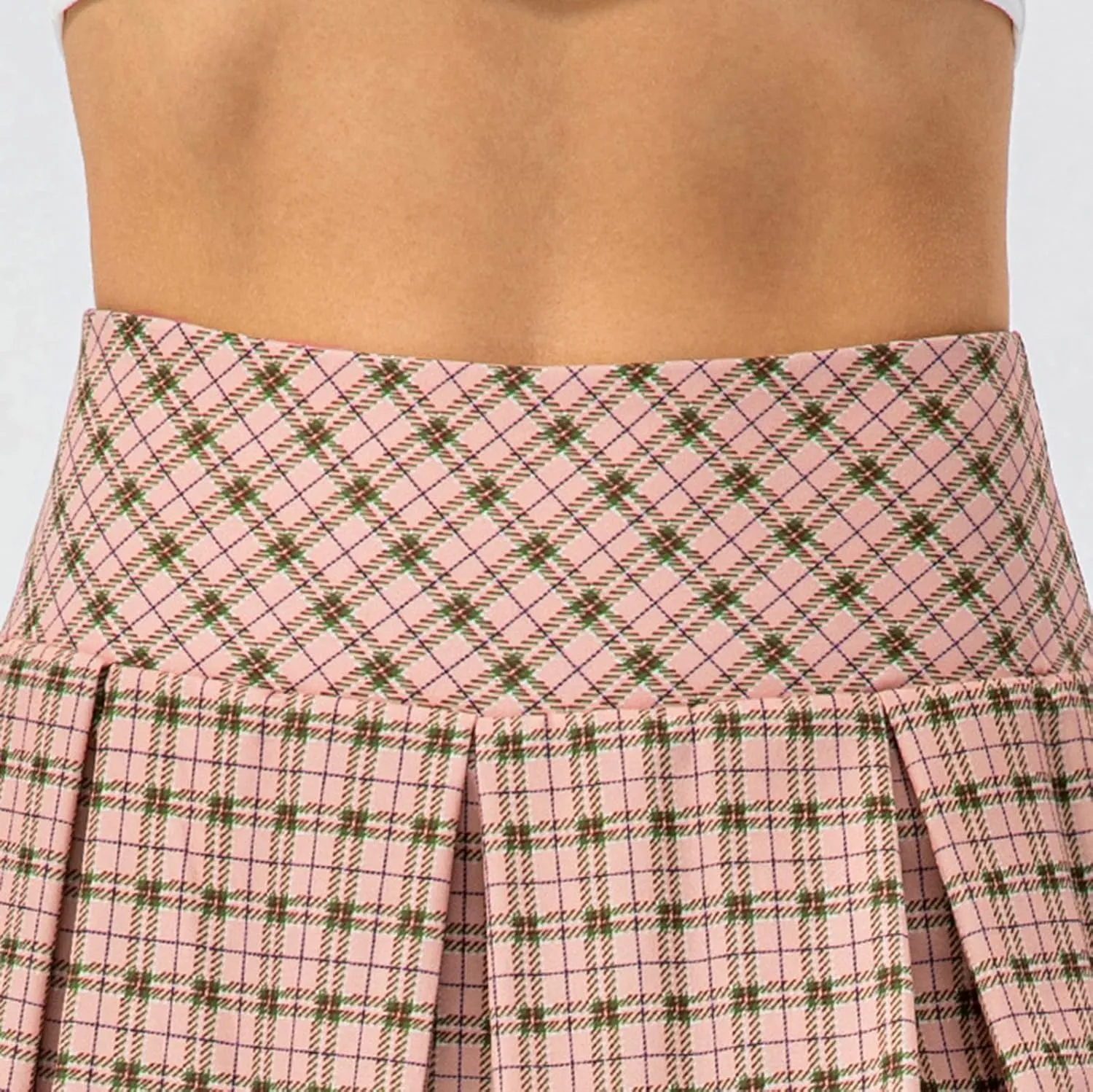 Plaid Skirts for Women High Waisted Summer Dressy Elegant Cute Skirt Trendy Soft Smooth Comfort Skirts Trendy