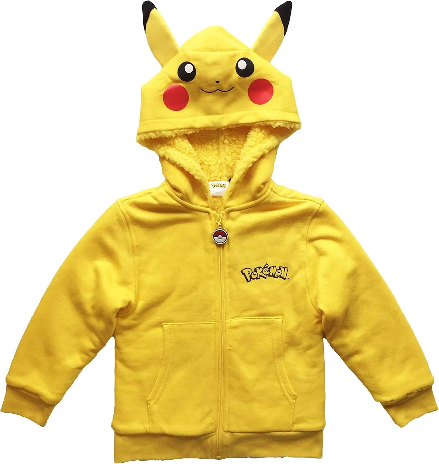 Pokemon Pikachu Boys Sherpa Fleece Hoodie