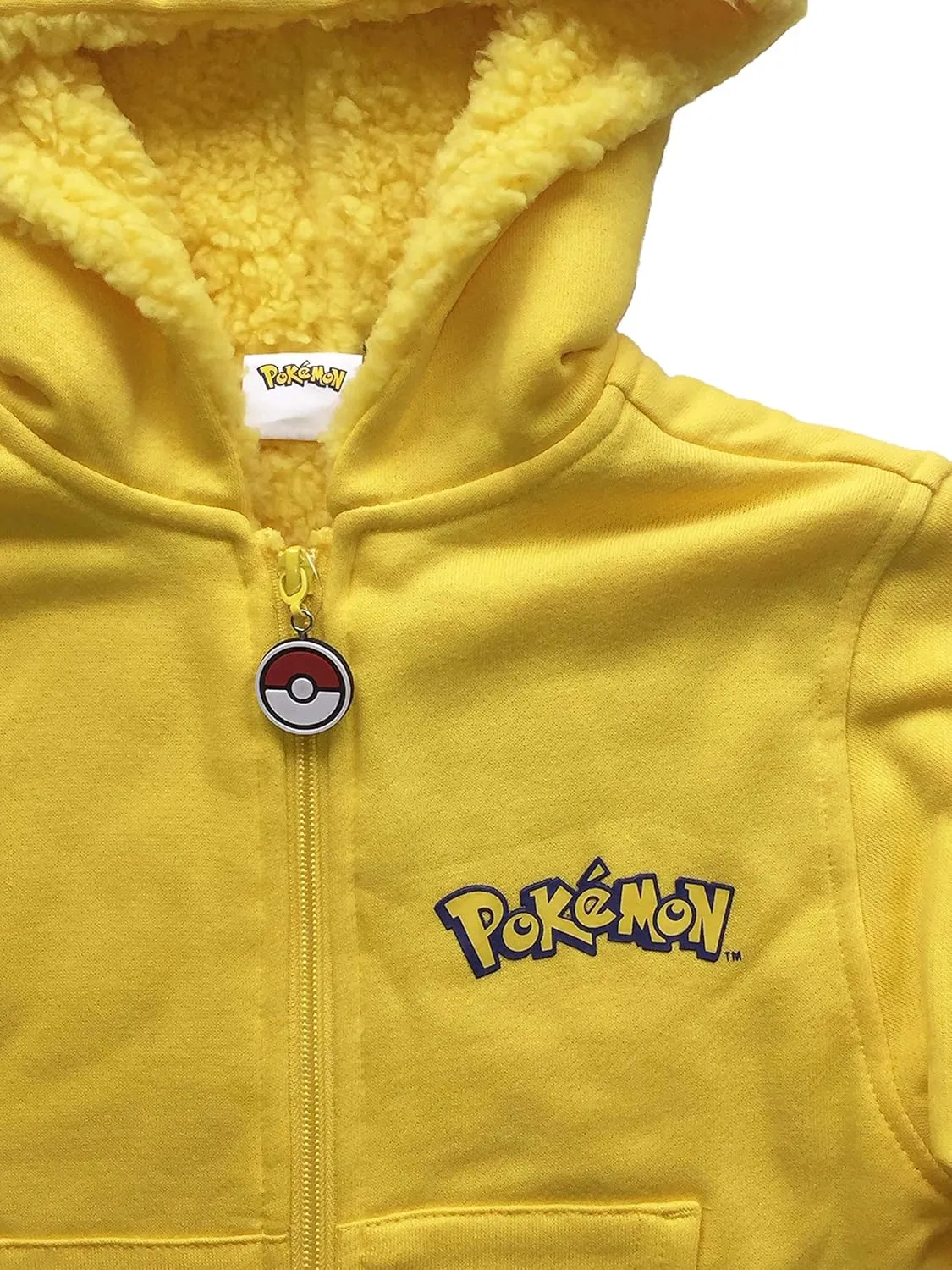 Pokemon Pikachu Boys Sherpa Fleece Hoodie