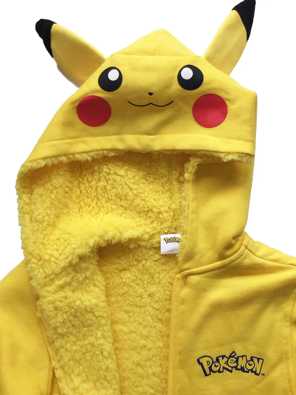 Pokemon Pikachu Boys Sherpa Fleece Hoodie