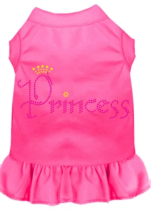 Princess Rhinestone Dress Bright Pink Lg Princess Rhinestone Dress Bright Pink Lg