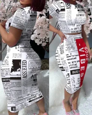 Print Revolution Two-Piece Set