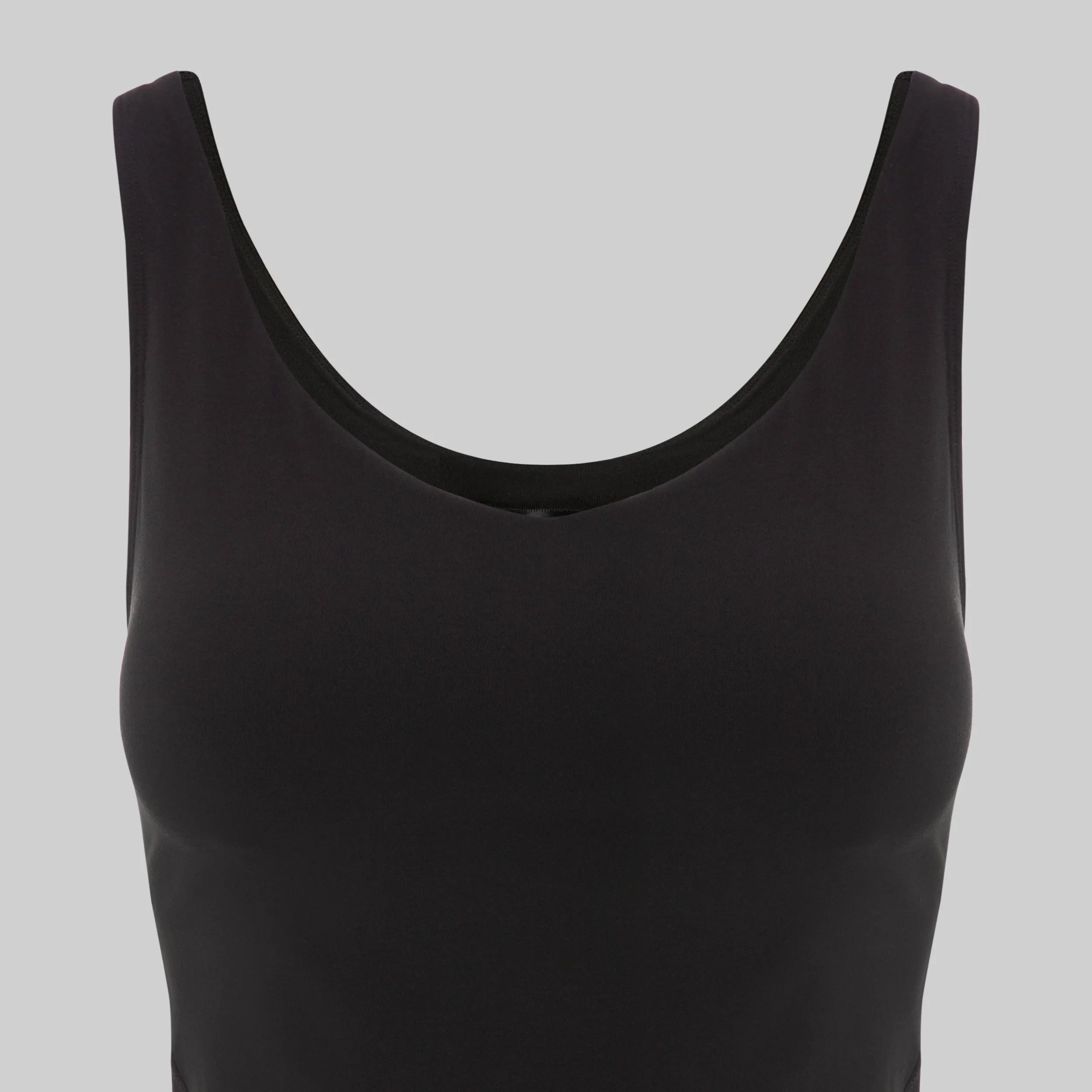 Racer Back Crop Top - Essential Motion Activewear -  Bristol Black