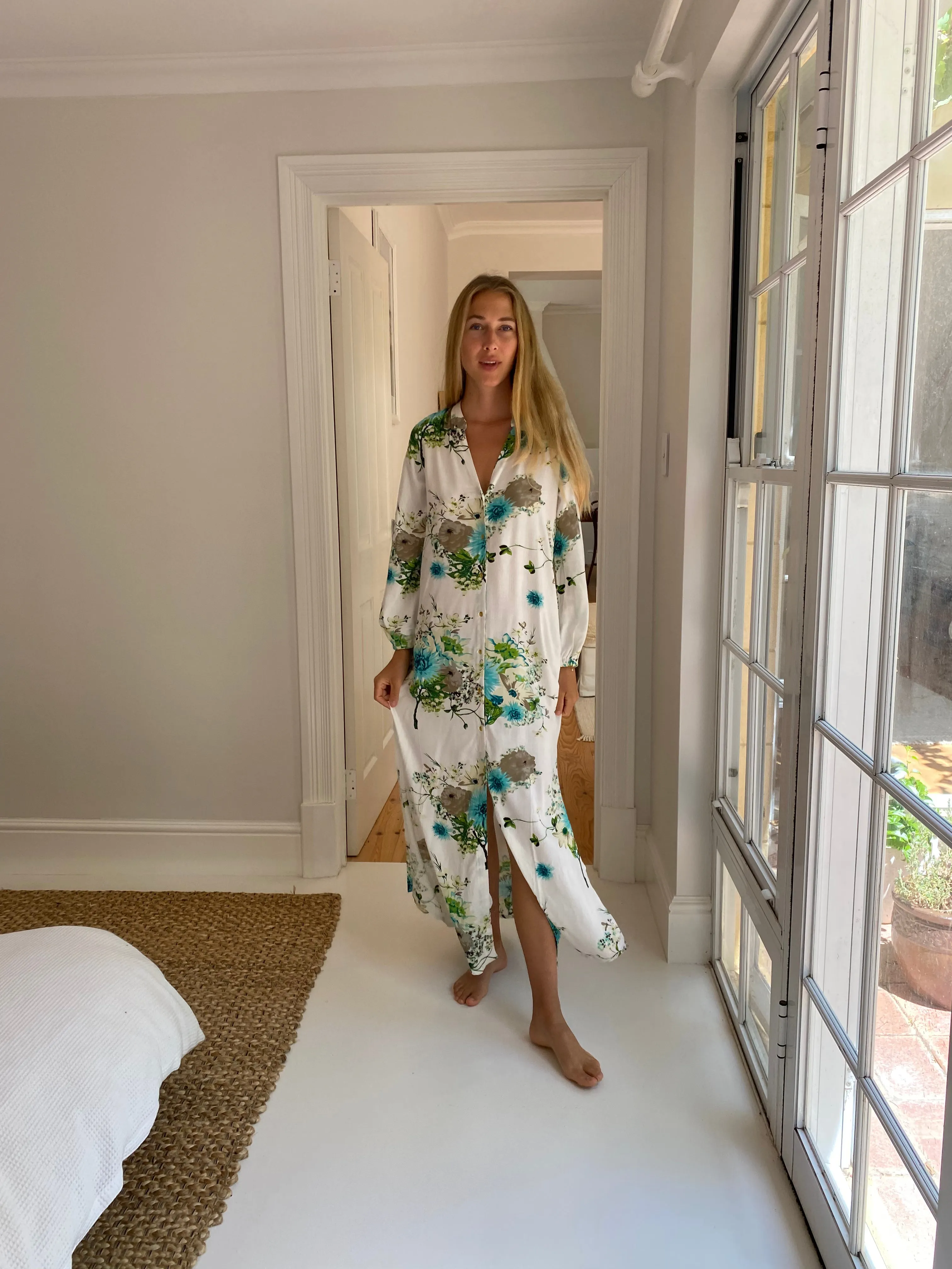 Romance shirt dress