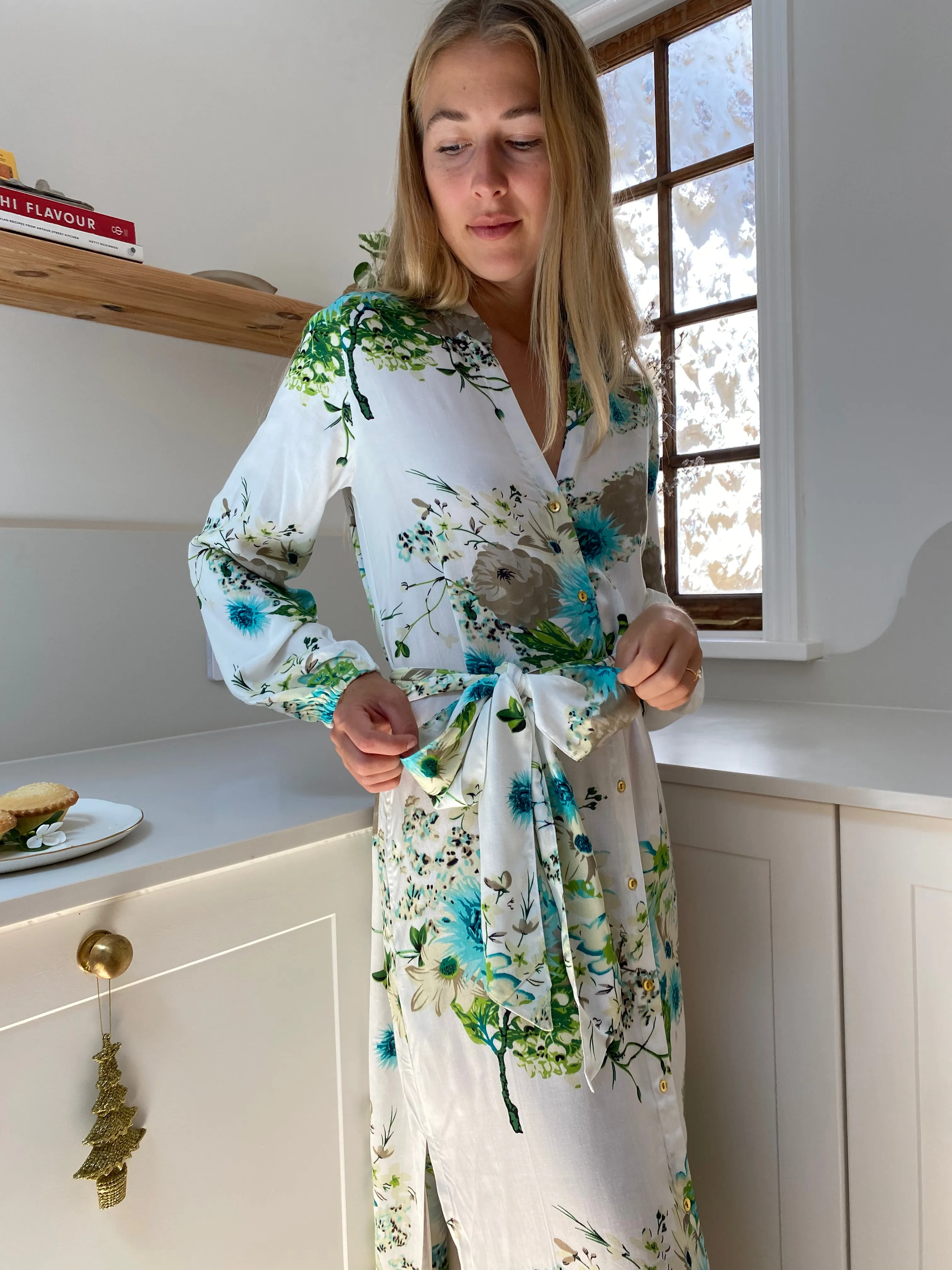 Romance shirt dress