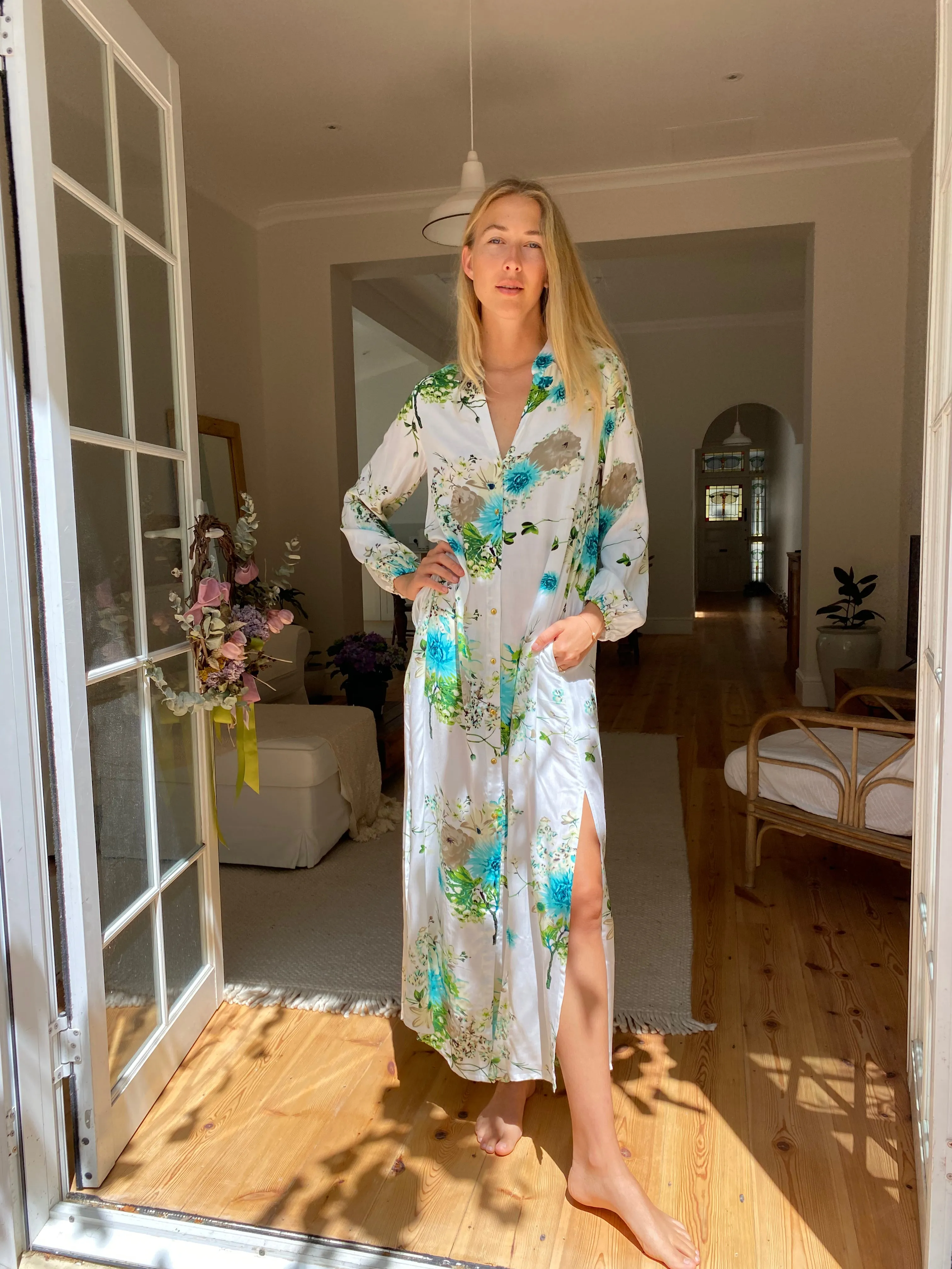 Romance shirt dress