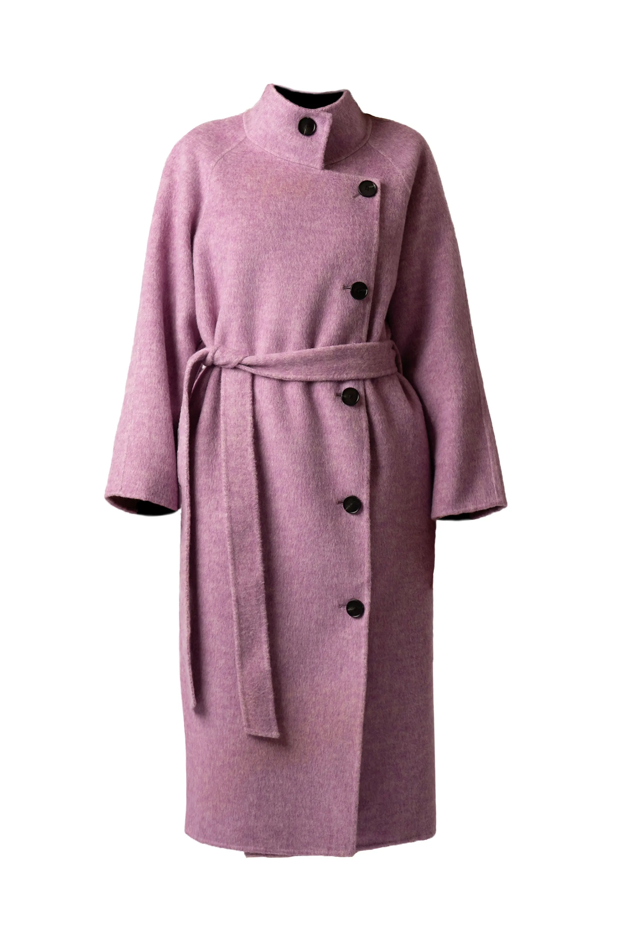 Rose Wool Cashmere Coat