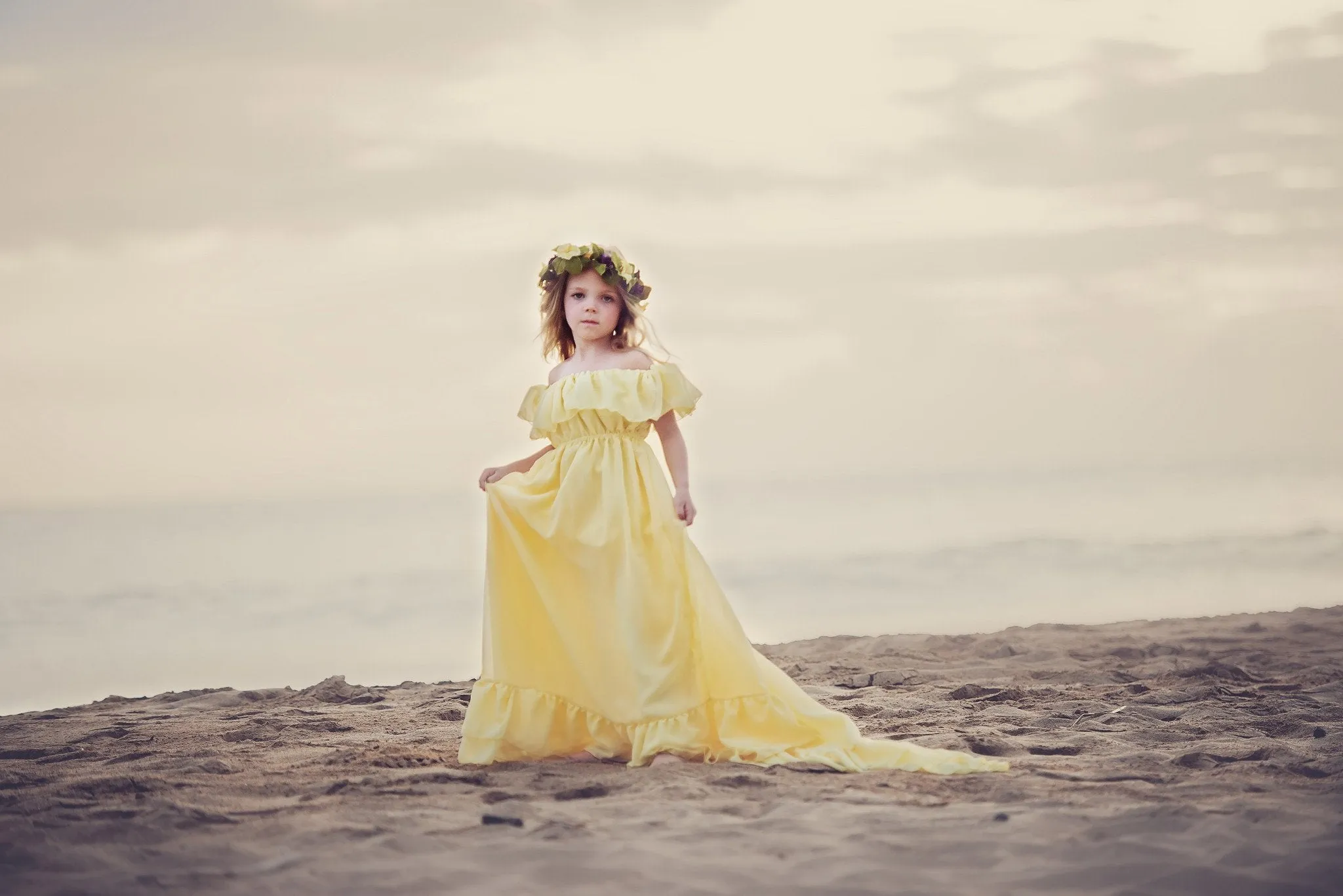 RTS: Renee Girls Gown | Ready to Ship • by Sew Trendy