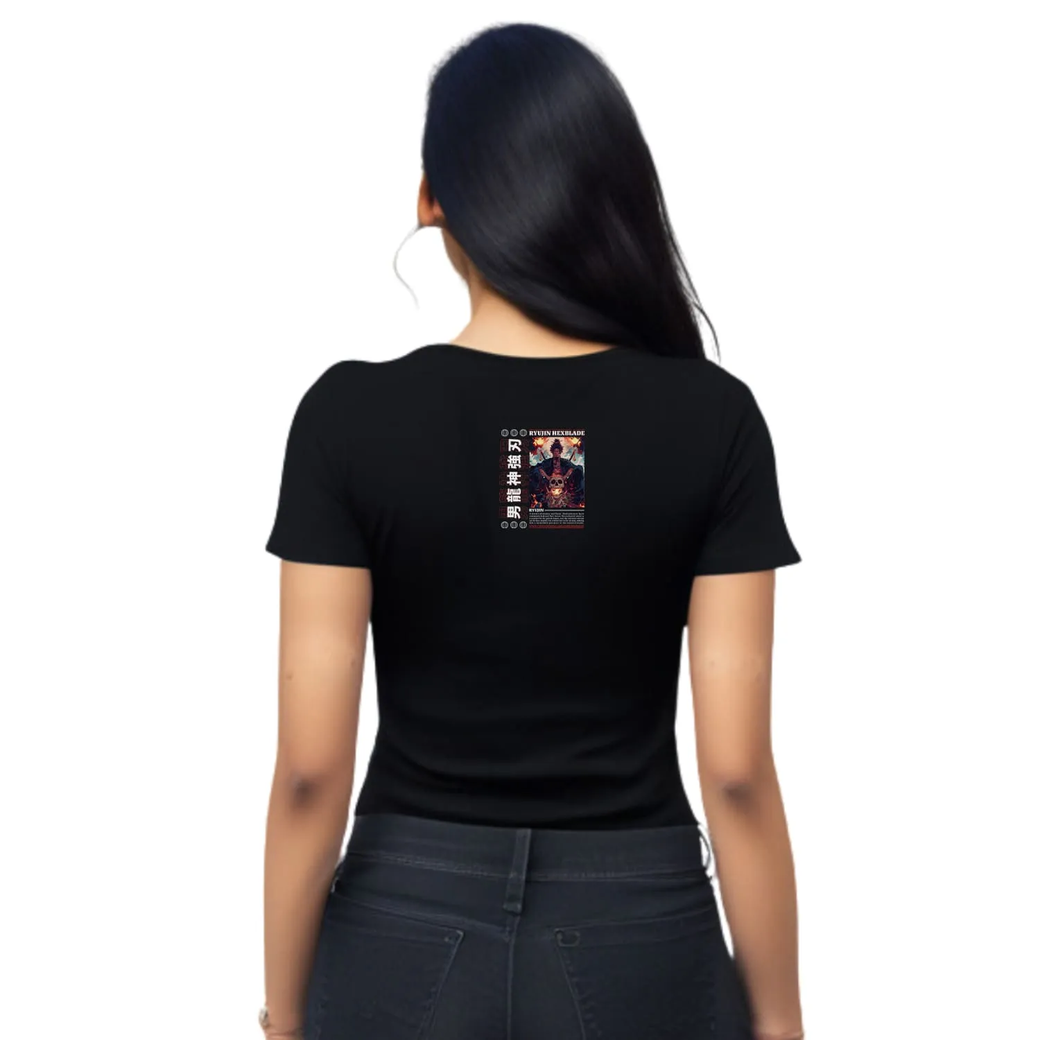 Ryujin hexblade Womens cotton printed T-shirt