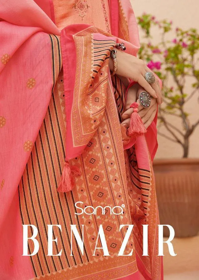 Sanna Presents Benazir Cotton Casual Wear Salwar Suits