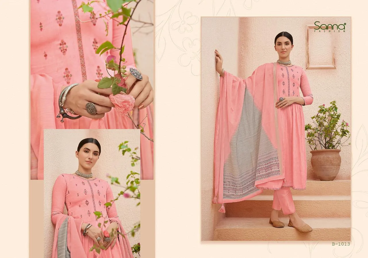 Sanna Presents Benazir Cotton Casual Wear Salwar Suits