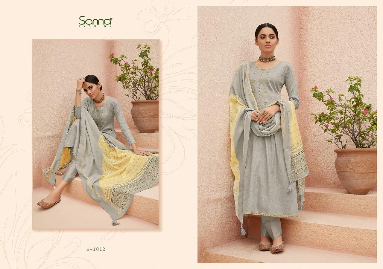 Sanna Presents Benazir Cotton Casual Wear Salwar Suits