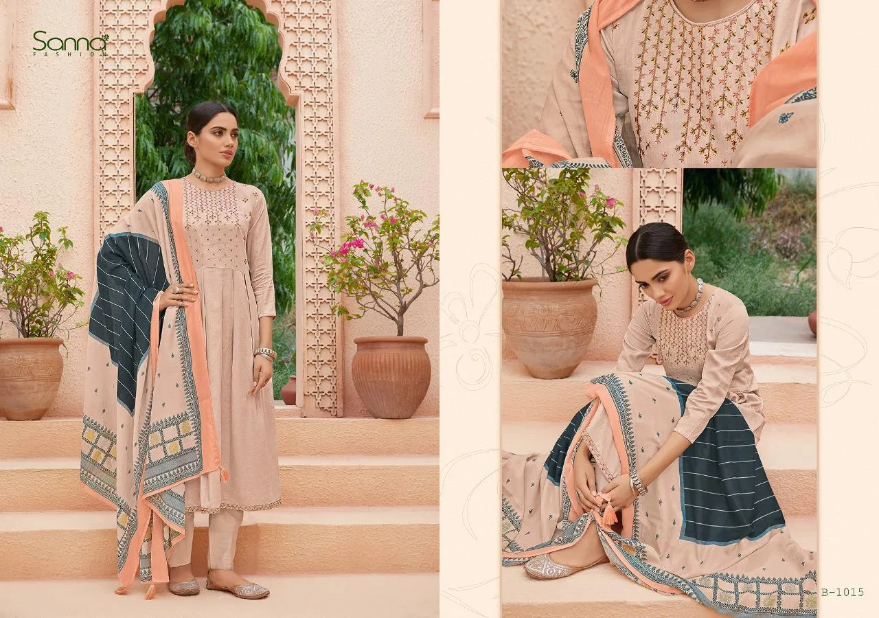 Sanna Presents Benazir Cotton Casual Wear Salwar Suits