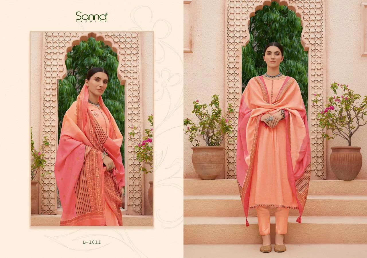 Sanna Presents Benazir Cotton Casual Wear Salwar Suits