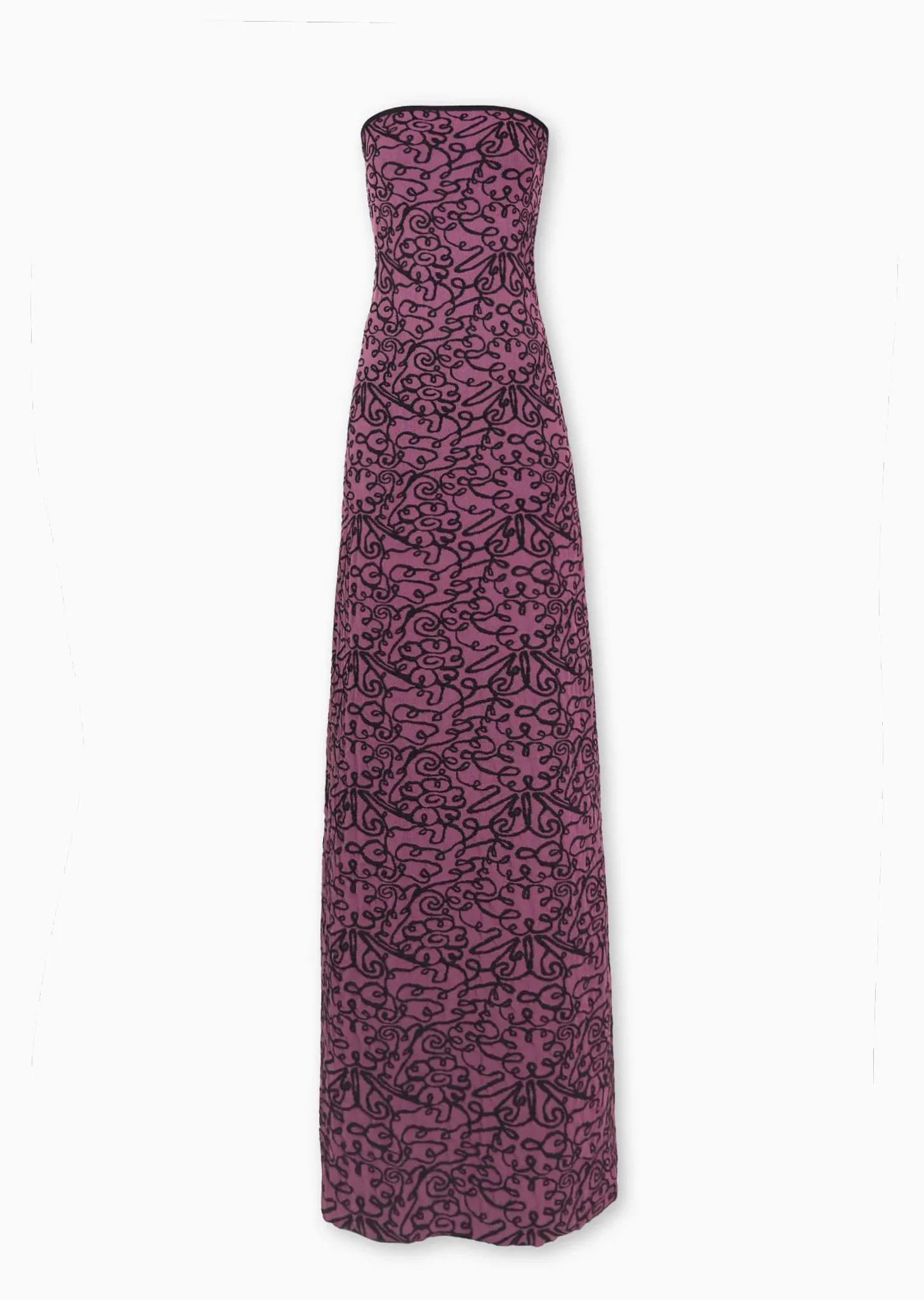 Siobhan - Elegant Strapless Evening Gown