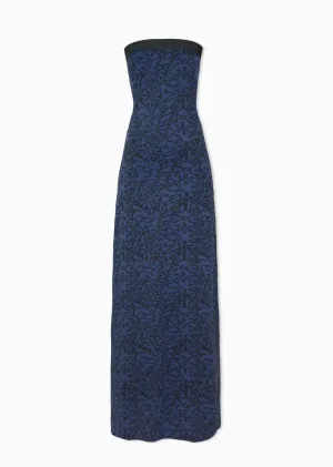 Siobhan - Elegant Strapless Evening Gown