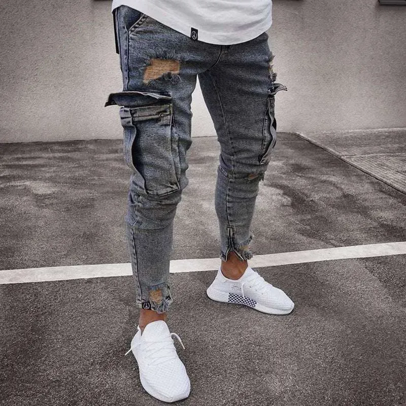 Stretch Jeans | Trendy Casual Wear-Resistant Comfortable Skateboard Pants
