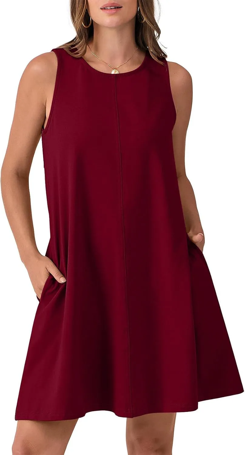 Summer Dresses for Women 2025 Vacation Boho Beach Backless Cover Up Ruffle Mini Dress Casual Loose Flowy Sun Dress