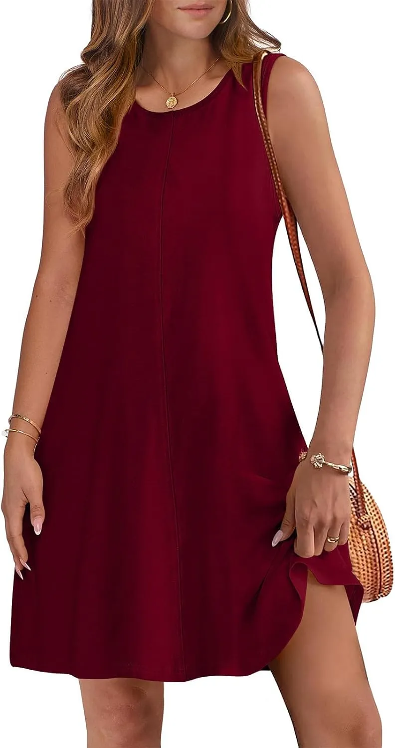 Summer Dresses for Women 2025 Vacation Boho Beach Backless Cover Up Ruffle Mini Dress Casual Loose Flowy Sun Dress