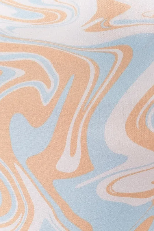 Swirl of Style Sleeveless Bodysuit