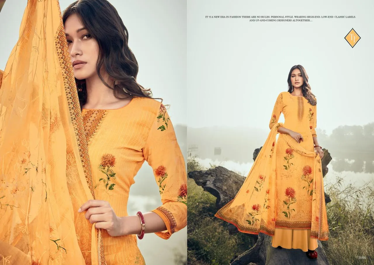 Tanishk Fashion Presents Arise Cotton Printed Casual Wear Salwar Suits