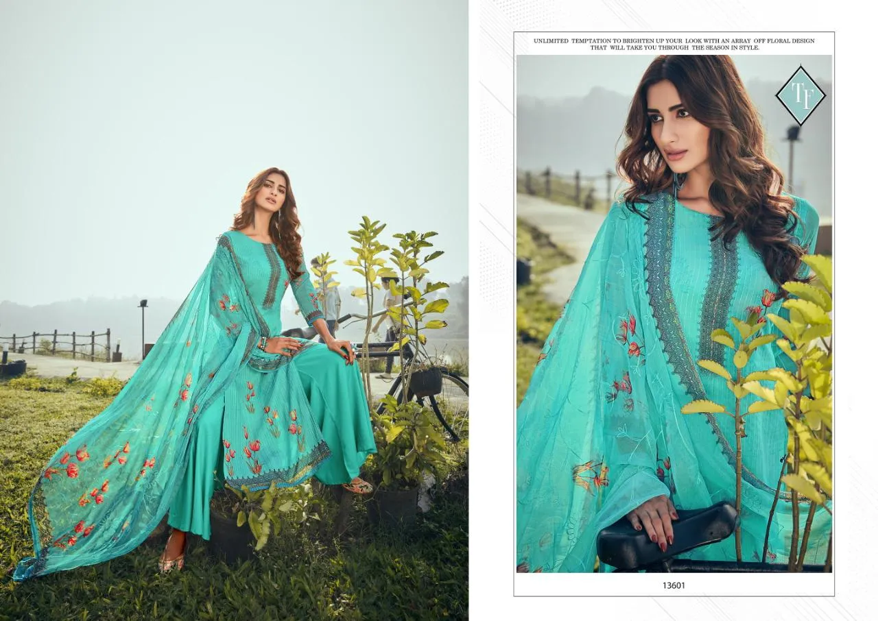 Tanishk Fashion Presents Arise Cotton Printed Casual Wear Salwar Suits