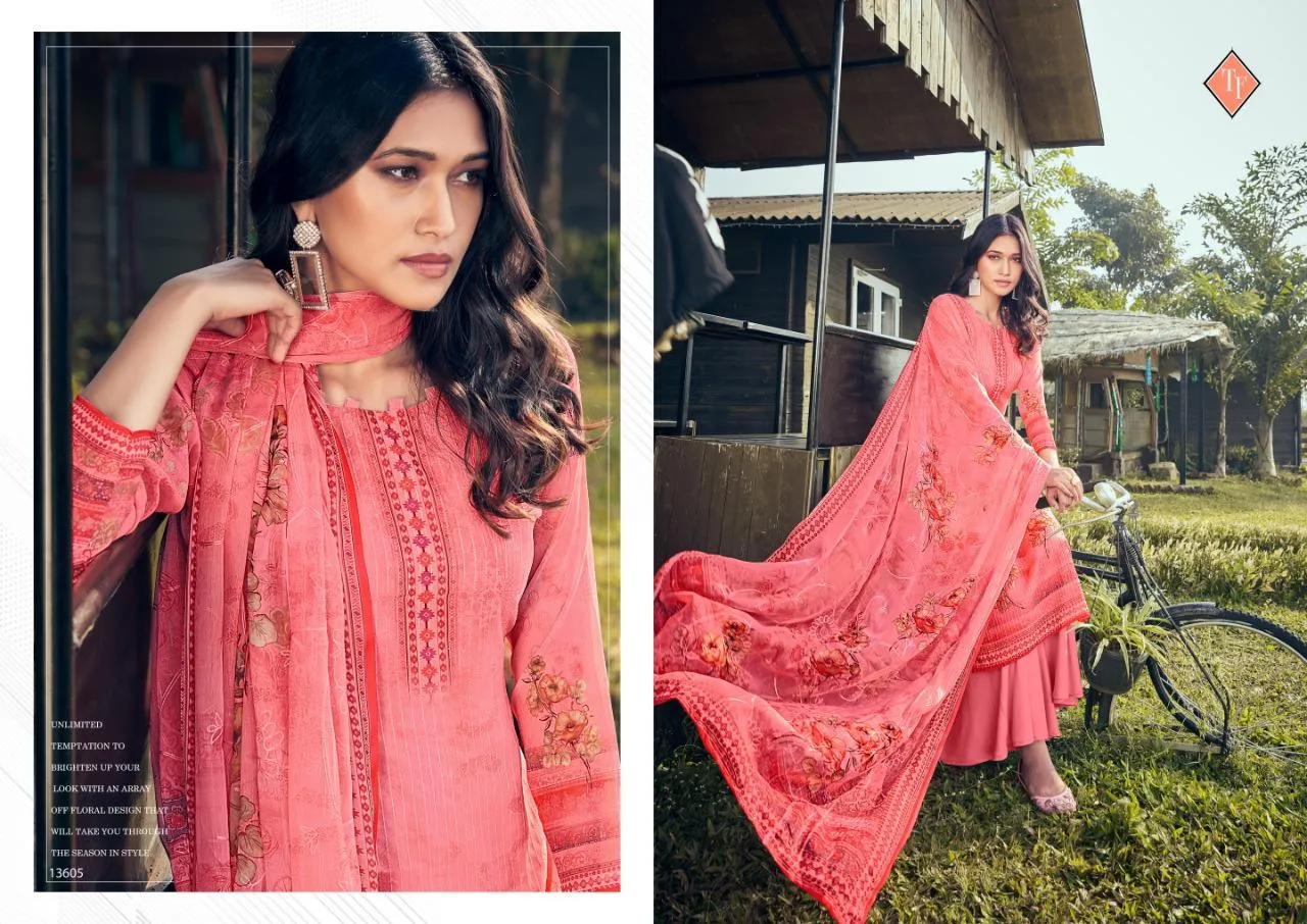Tanishk Fashion Presents Arise Cotton Printed Casual Wear Salwar Suits