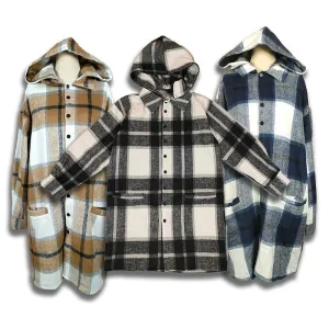Tarrakoota hooded Unisex 3/4 Coat
