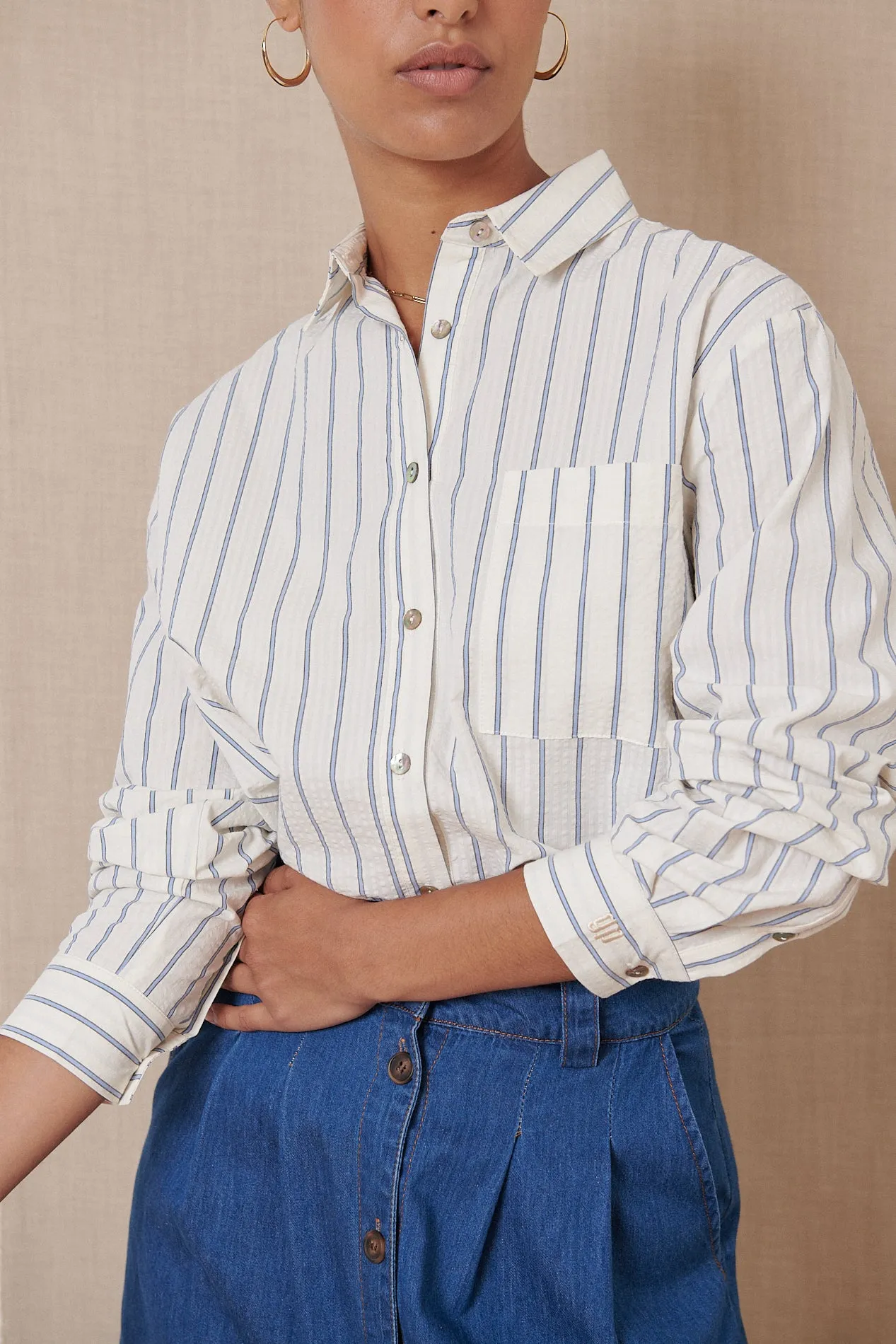 Ted Shirt - Ecru