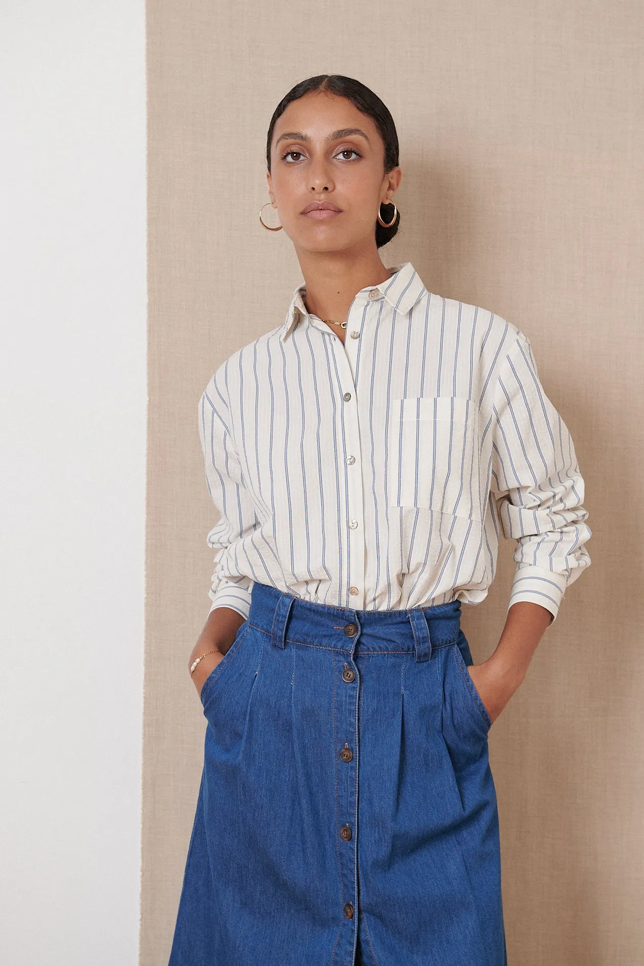 Ted Shirt - Ecru