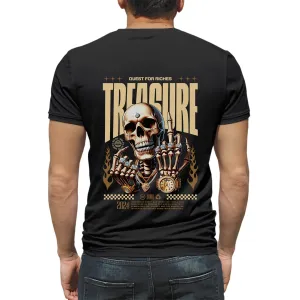 Treasure Mens cotton printed T-shirt
