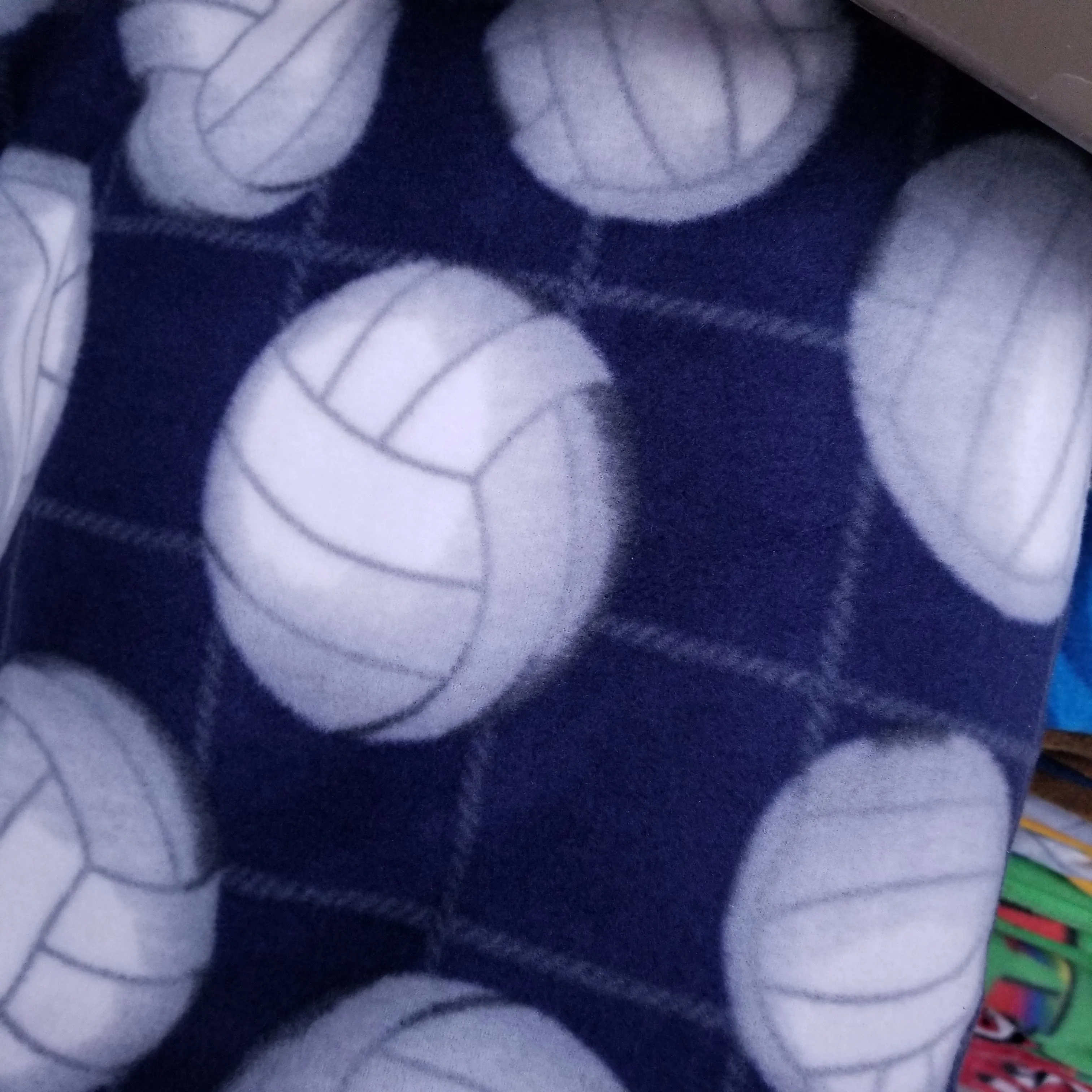 Volleyballs Anti-pill Fleece Fabric